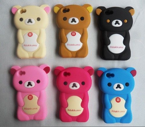 Case Rilakkuma Bear para Iphone 4/4g/4s