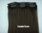 Aplique de tic tac castanho escuro 50 cm