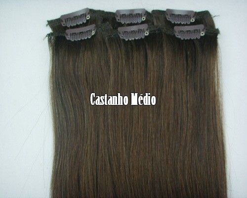 Aplique de tic tac cor castanho médio 50 cm