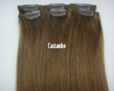 Aplique de tic tac castanho 50 cm