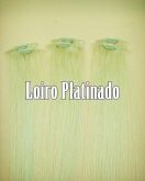 Aplique de tic tac Loiro platinado 50 cm