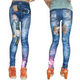 Calça Legging Punk rock