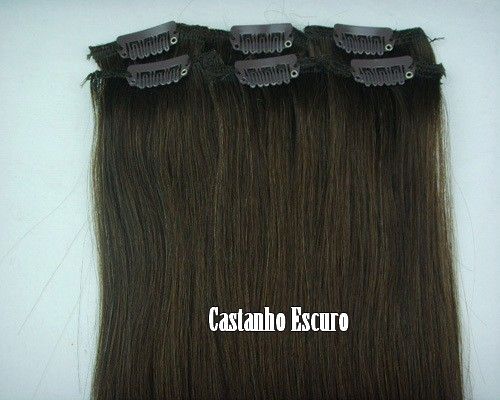 Aplique de tic tac castanho escuro 50 cm